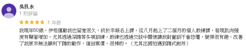 體適能重訓課程 19 體適能重訓課程